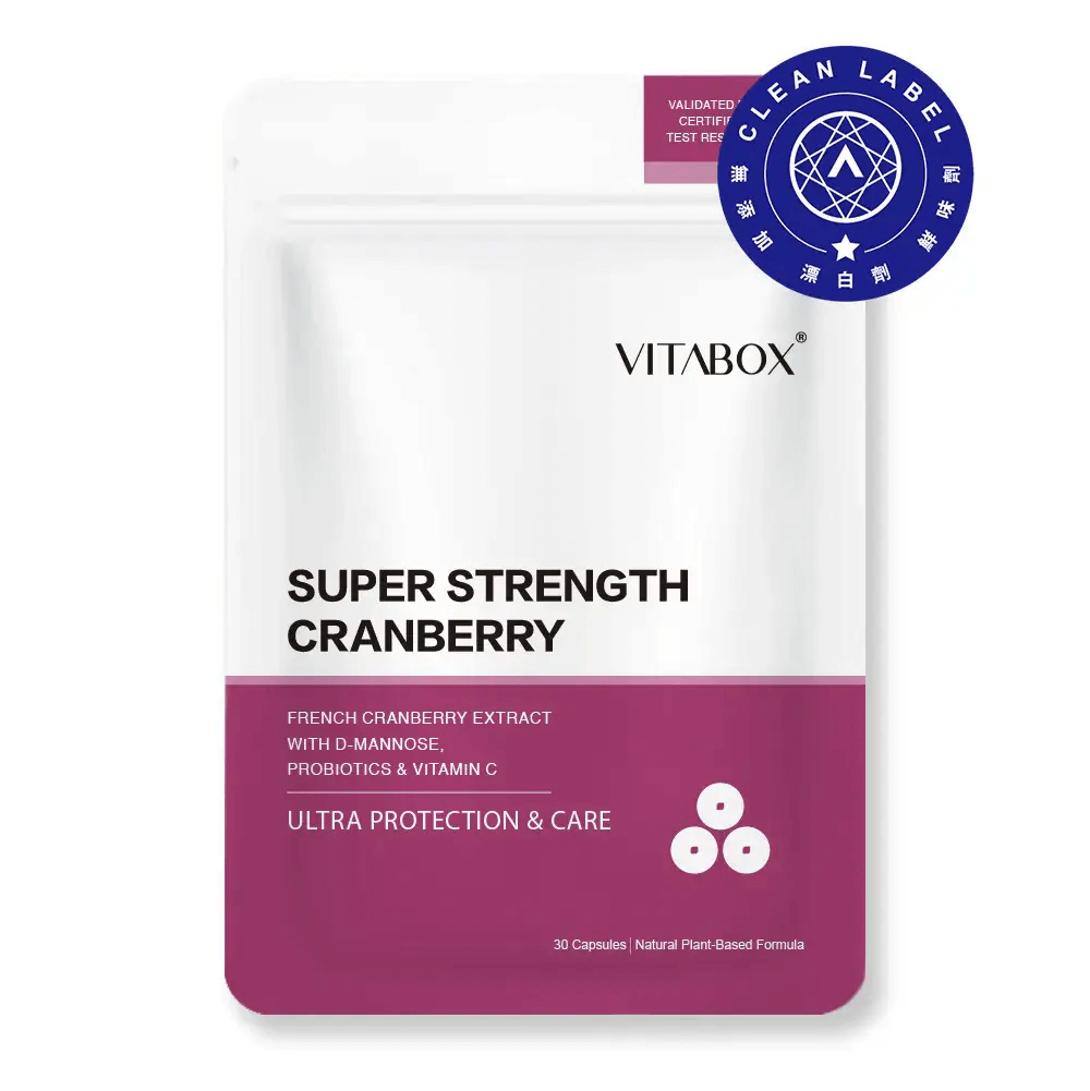 蔓越莓益生菌推薦：VITABOX【呵護專科】